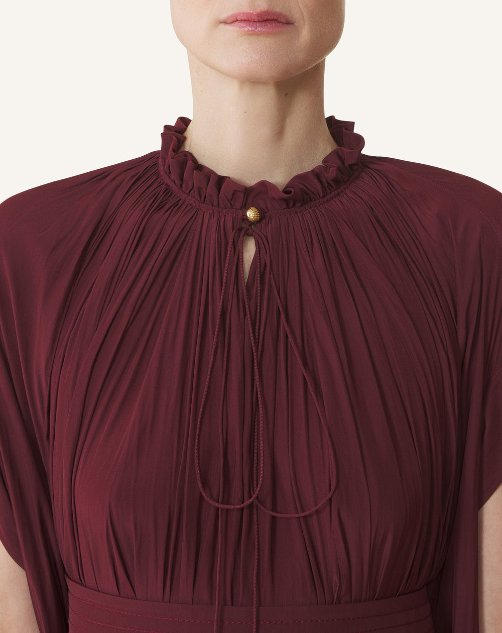 Red Short Charmeuse Dress