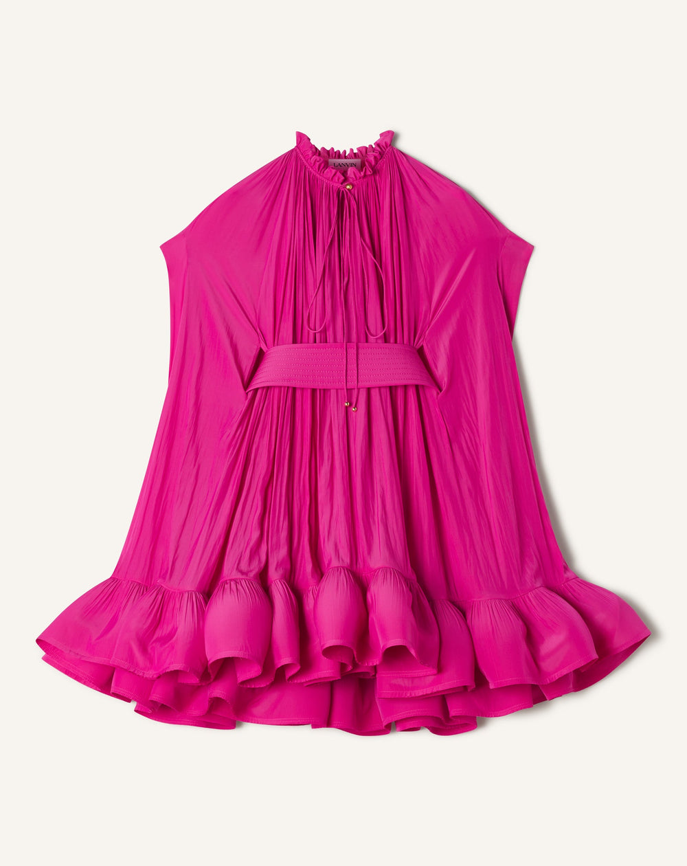 Pink Short Charmeuse Dress