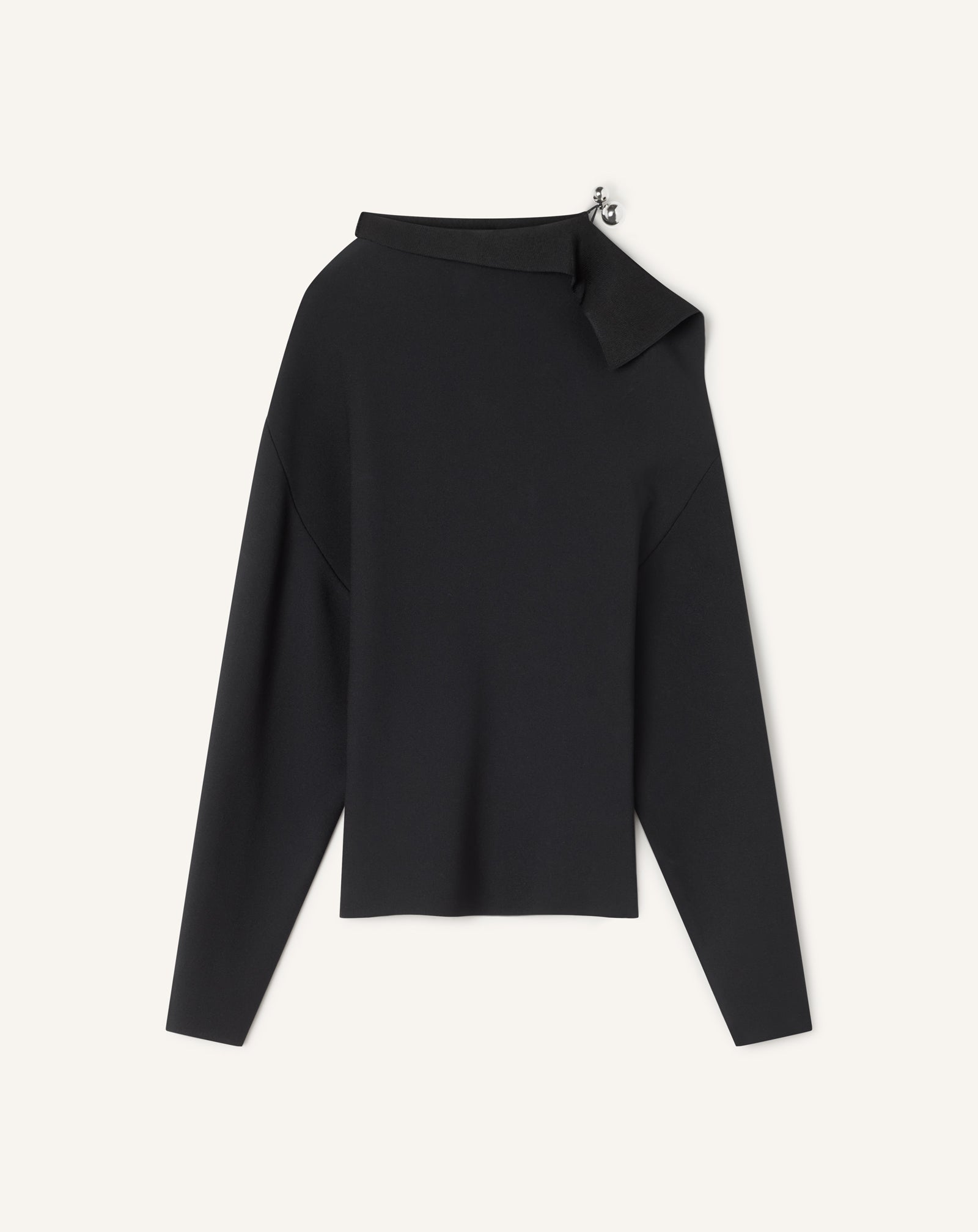 Pull En Viscose Black
