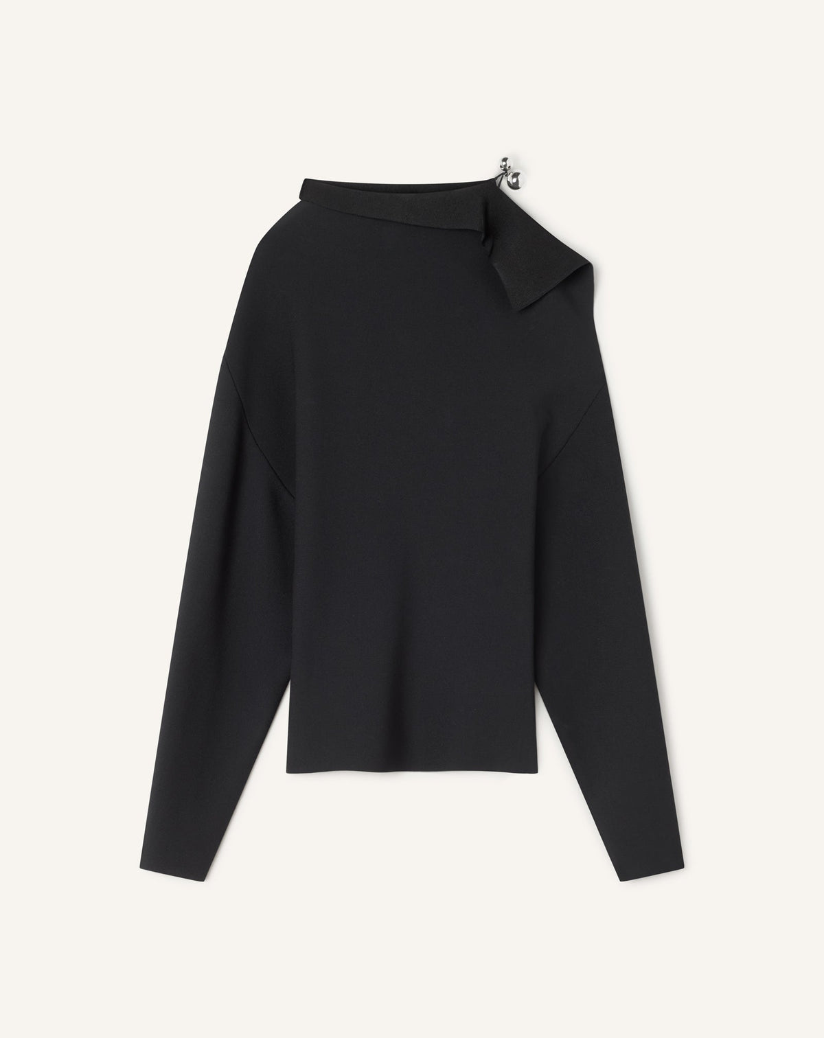 Pull En Viscose Black