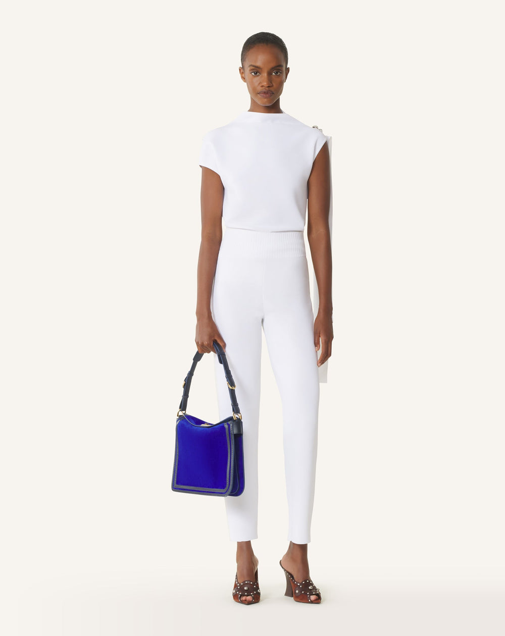 Haut En Viscose White