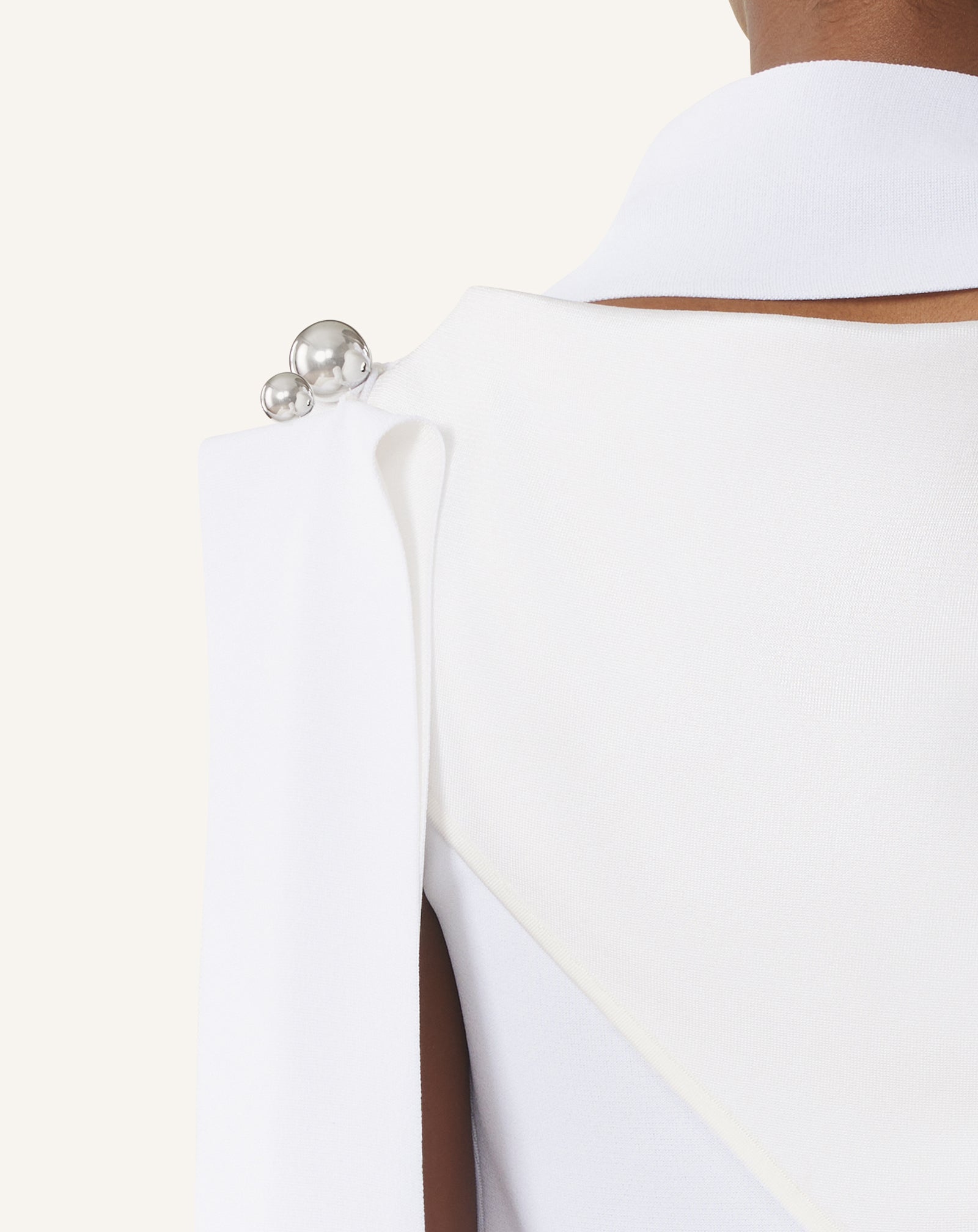 Haut En Viscose White