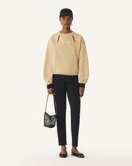 Sweatshirt Ruban Lanvin Beige
