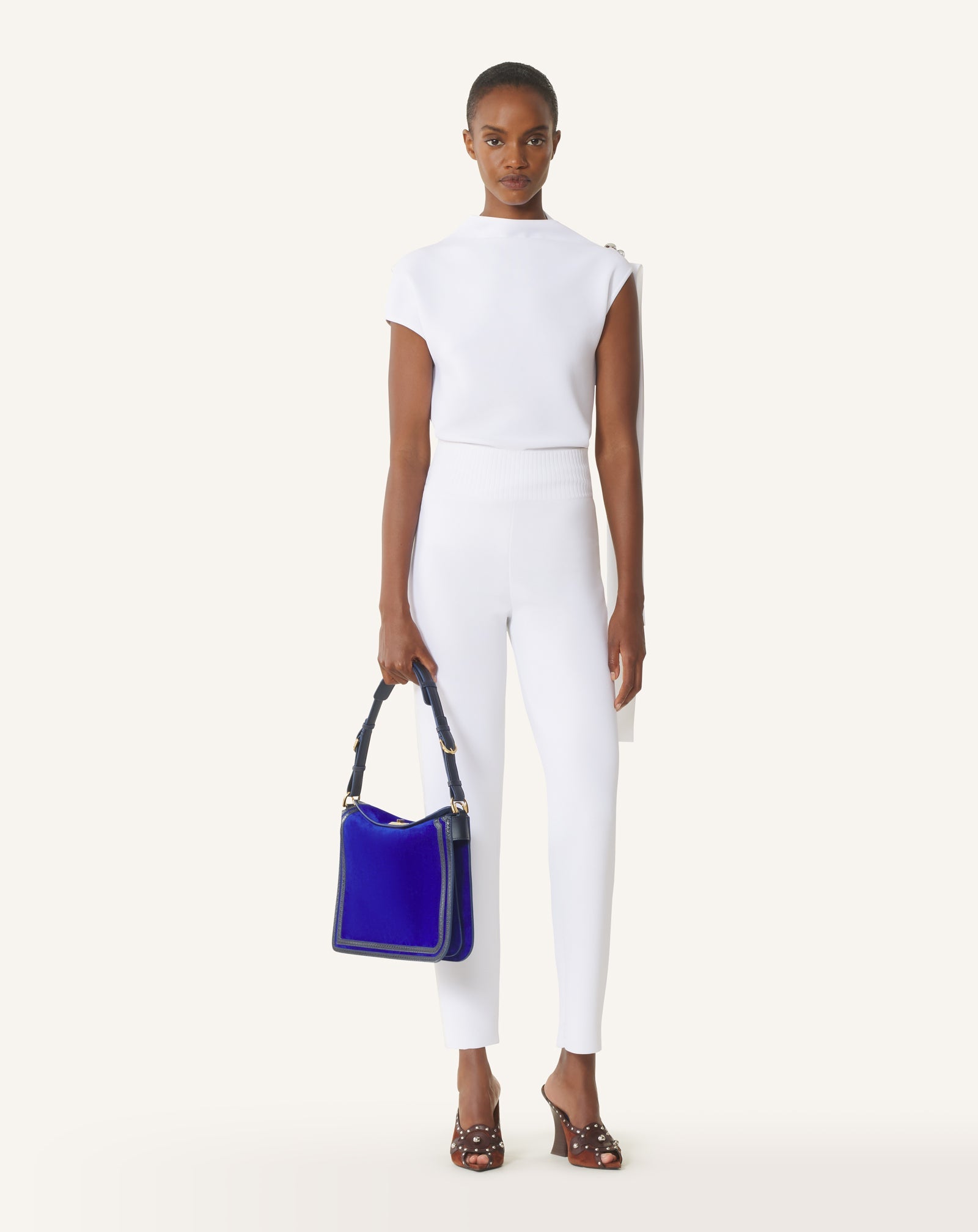 Legging En Viscose White