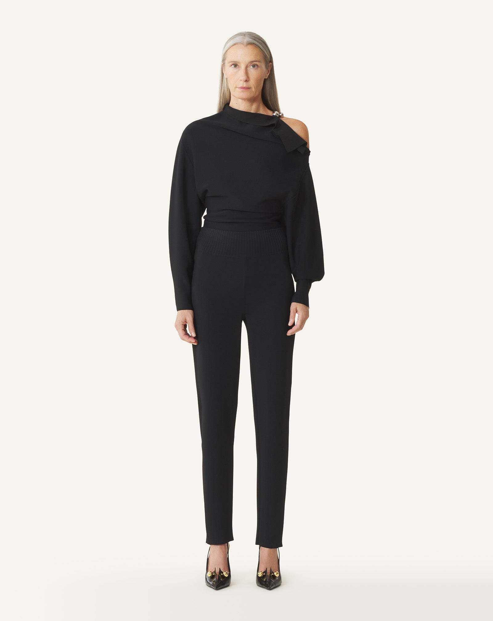 Legging En Viscose Black